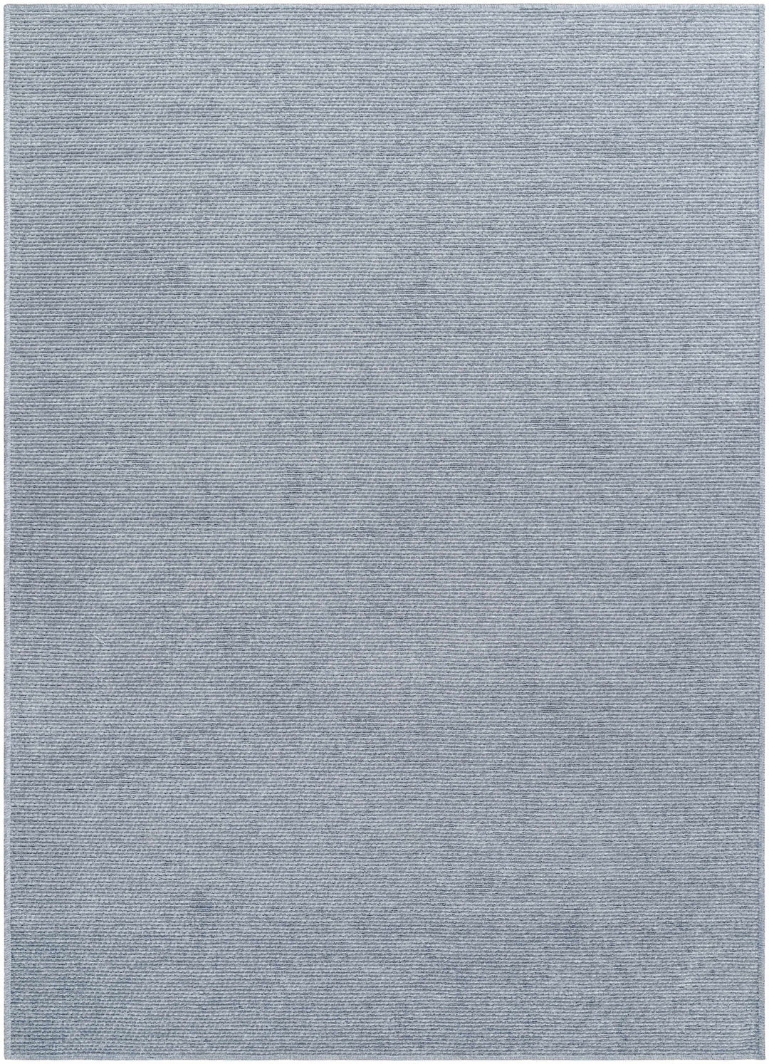 Isako Blue & Gray Modern Solid Design Washable Rug - The Rug Decor