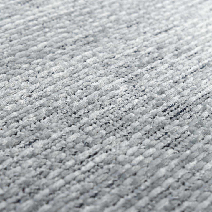 Isako Blue & Gray Modern Solid Design Washable Rug - The Rug Decor