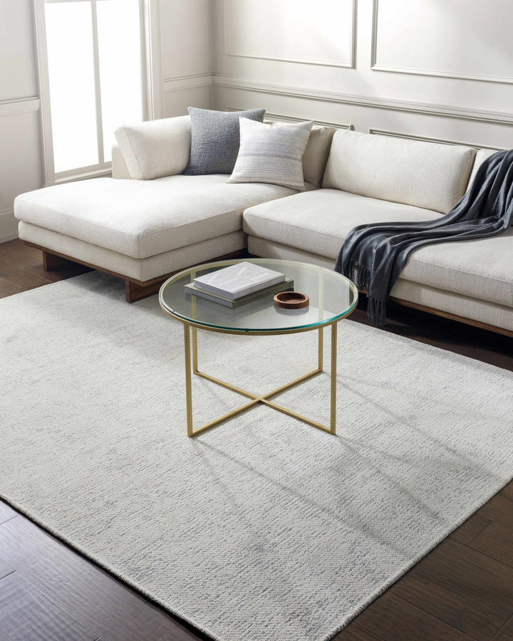 Isako Modern Abstract Ivory And Gray Area Rug - The Rug Decor