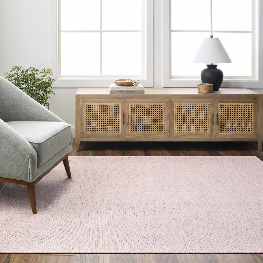 Isako Modern Abstract Pink Area Rug - The Rug Decor