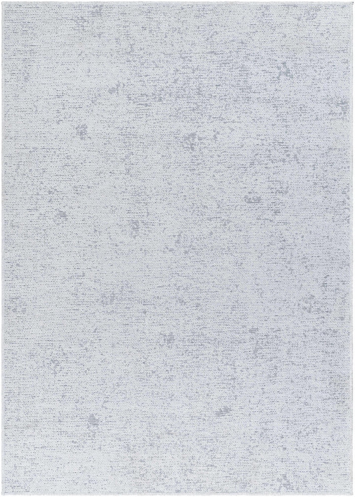 Isako Modern Solid Design Silver Washable Rug - The Rug Decor