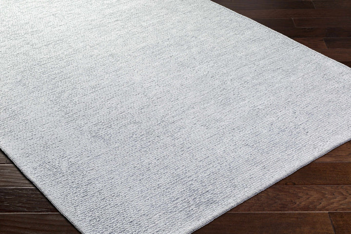 Isako Modern Solid Design Silver Washable Rug - The Rug Decor