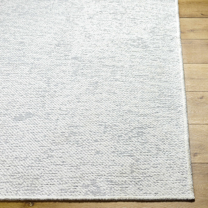 Isako Modern Solid Design White Washable Area Rug - The Rug Decor