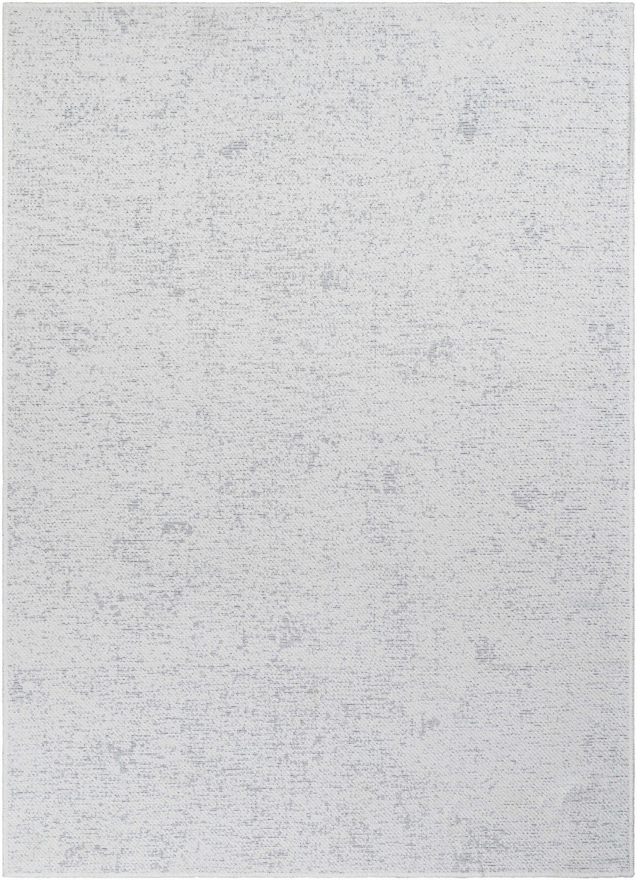 Isako Modern Solid Design White Washable Area Rug - The Rug Decor