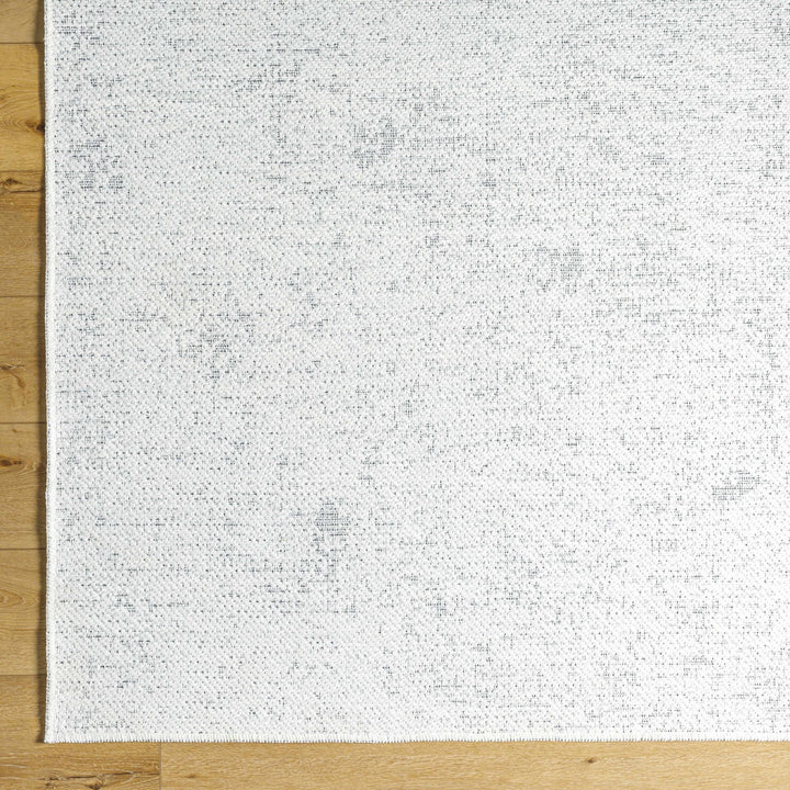 Isako Modern Solid Design White Washable Area Rug - The Rug Decor