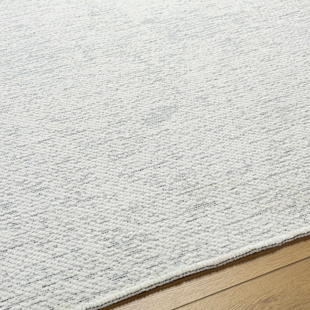 Isako Modern Solid Design White Washable Area Rug - The Rug Decor
