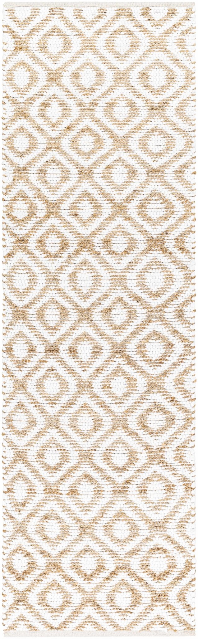 Isaye Contemporary Geometrical Beige And Ivory Rug - The Rug Decor