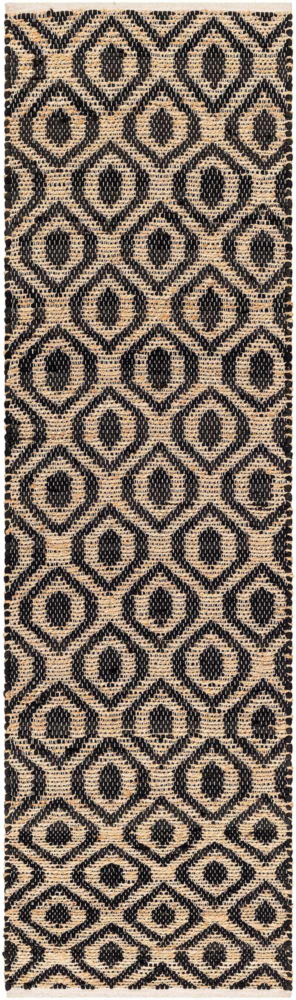 Isaye Contemporary Tan And Charcoal Rug - The Rug Decor