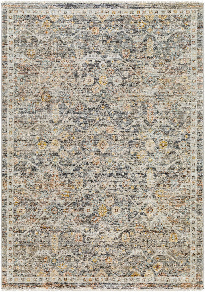 Issay Traditional Style Beige And Gray Rug - The Rug Decor