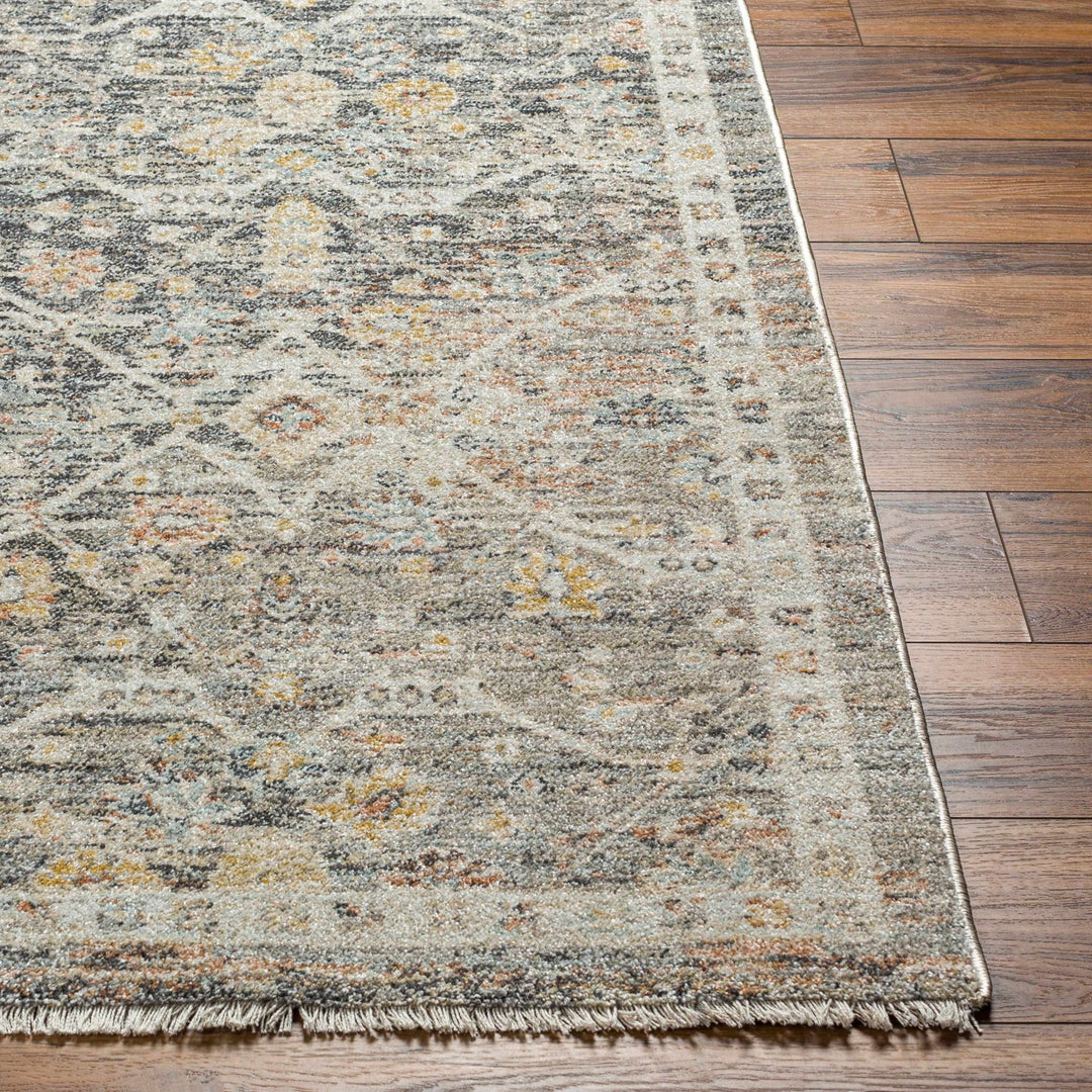 Issay Traditional Style Beige And Gray Rug - The Rug Decor