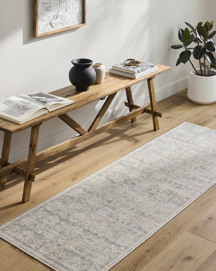 Itzel Traditional Beige And Gray Area Rug - The Rug Decor
