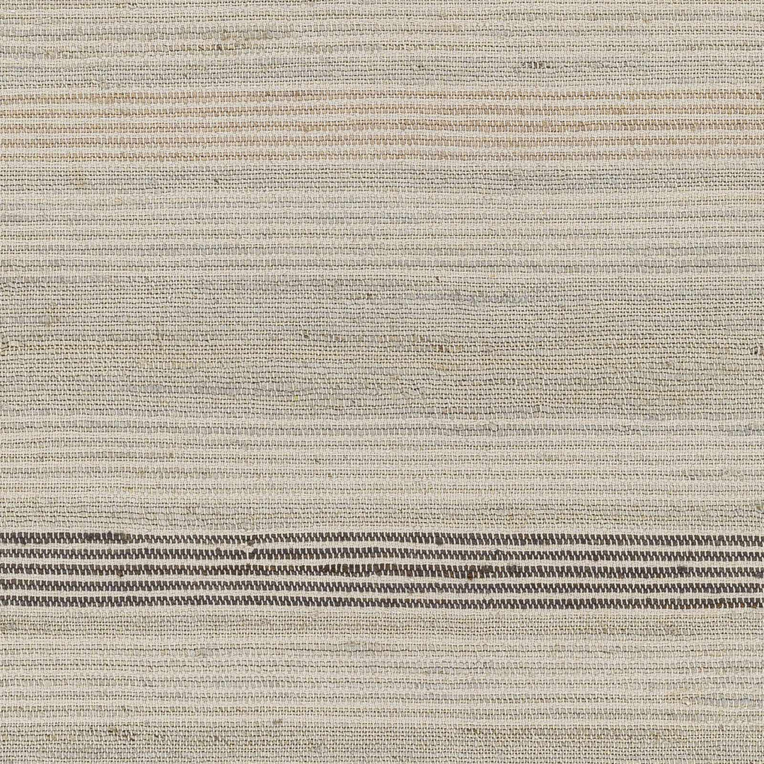 Ivana Modern Stripes Beige And Charcoal Area Rug - The Rug Decor