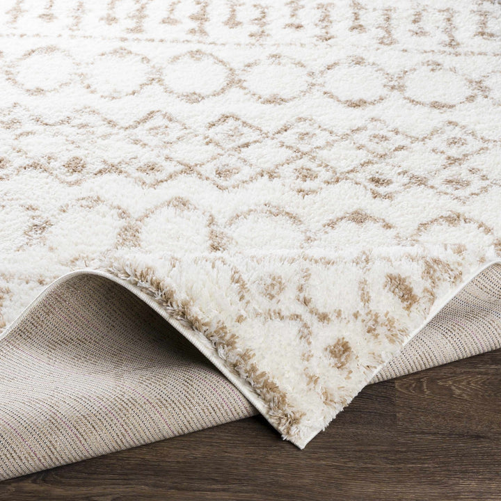 Ivory and Camel Traditional Tribal Design area rug - The Rug Decor
