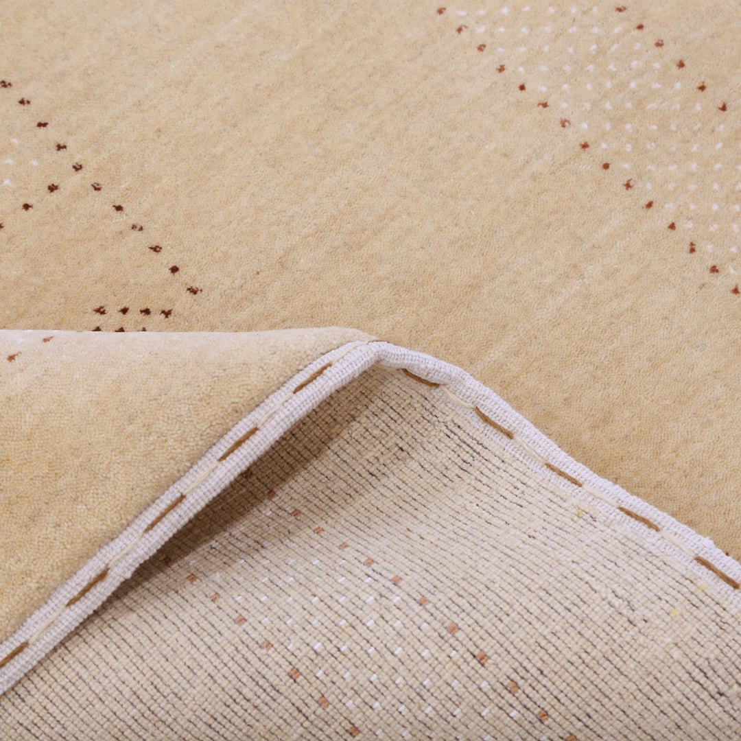 Ivory Contemporary Design Hand Loomed Wool Area Rug - The Rug Decor