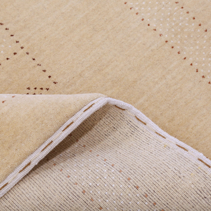 Ivory Contemporary Design Hand Loomed Wool Area Rug - The Rug Decor