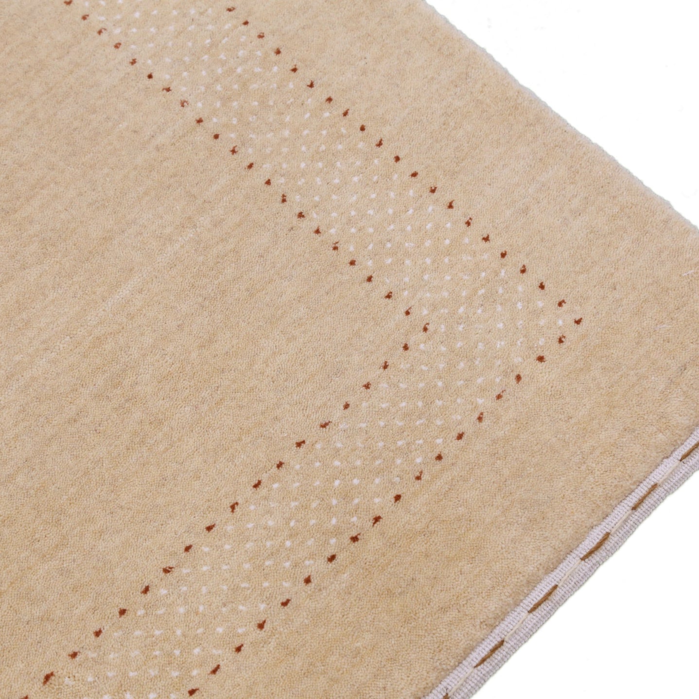 Ivory Contemporary Design Hand Loomed Wool Area Rug - The Rug Decor
