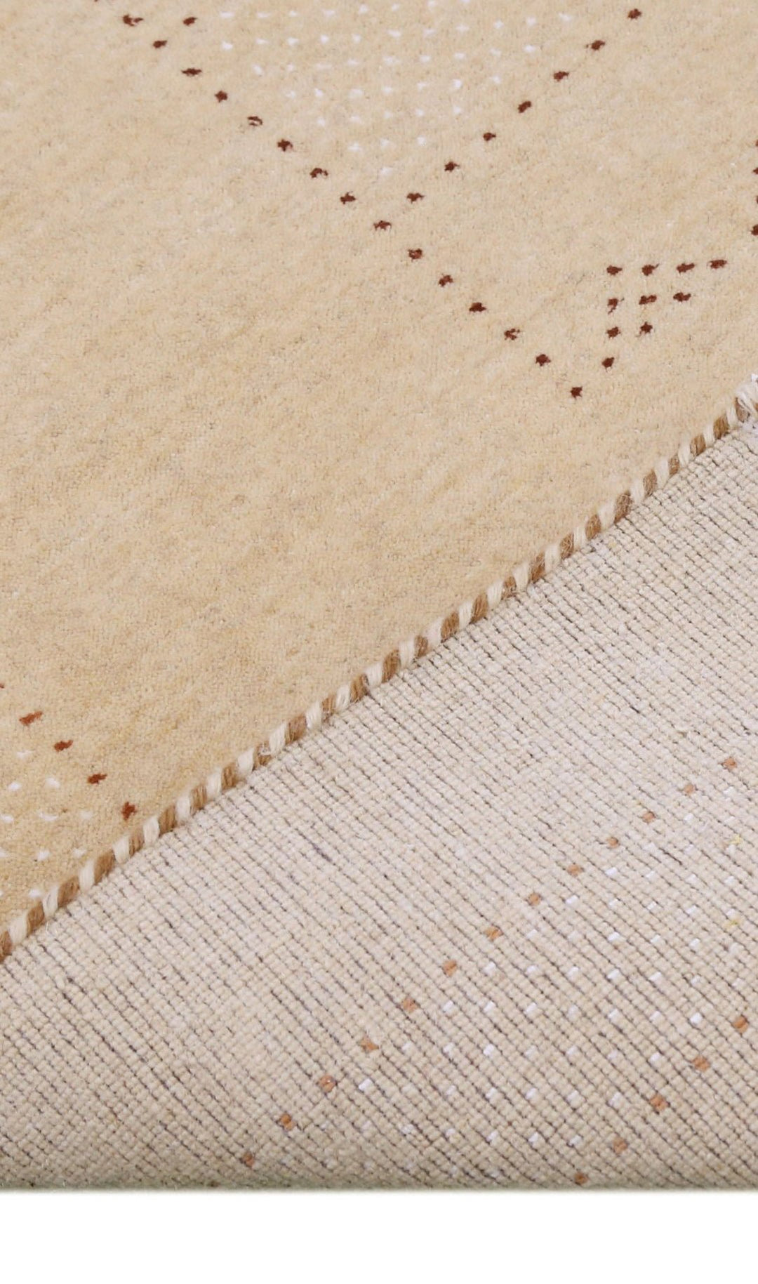 Ivory Contemporary Design Hand Loomed Wool Area Rug - The Rug Decor