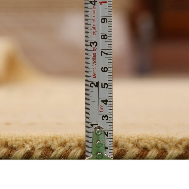 Ivory Contemporary Design Hand Loomed Wool Area Rug - The Rug Decor