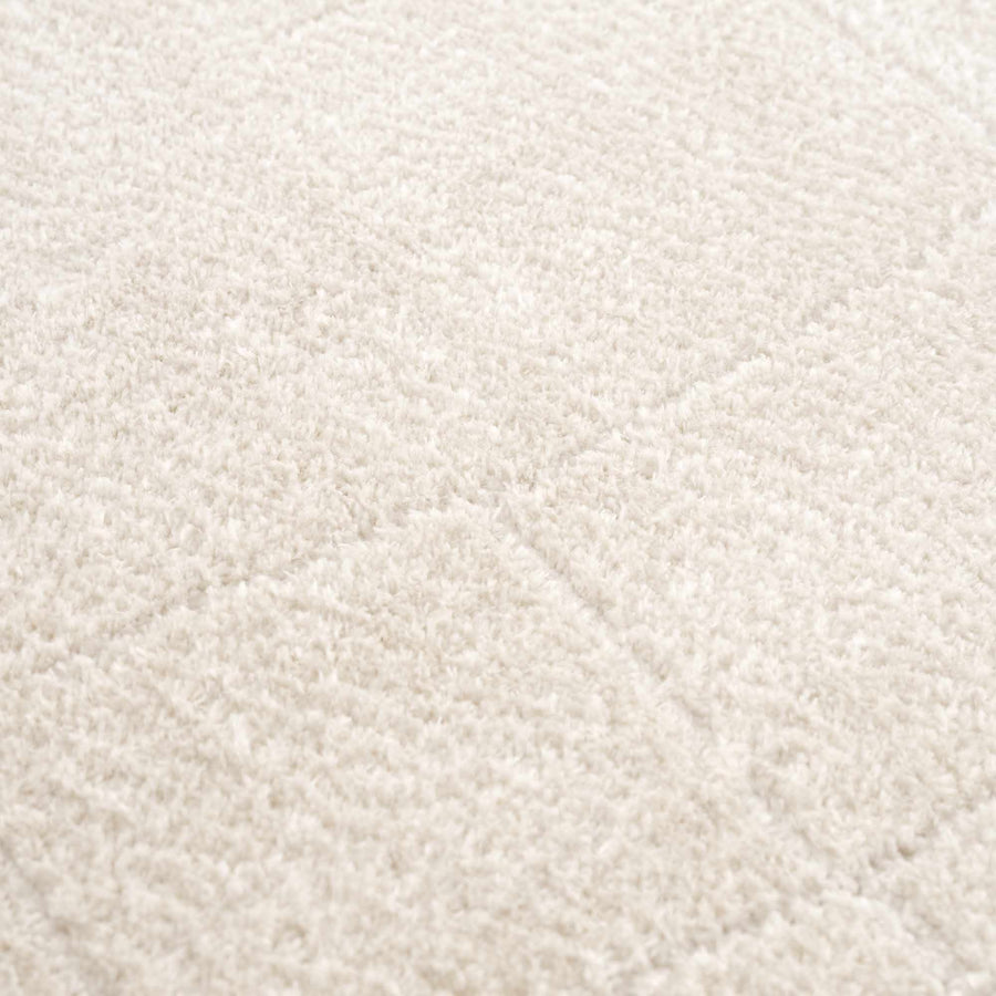 Ivory Contemporary Style Area Rug - The Rug Decor
