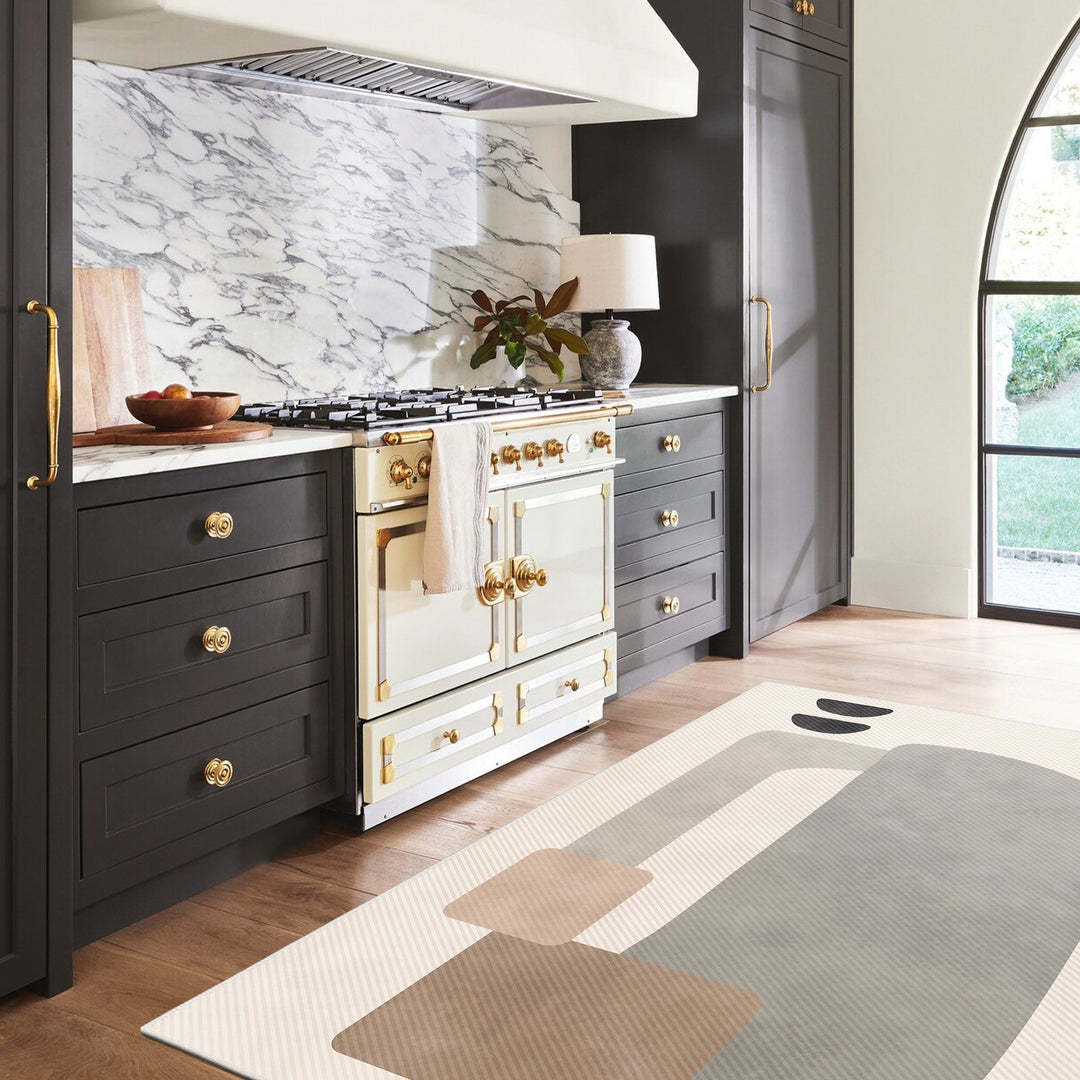 Ivory Modern Style Cotton Machine Washable Area Rug - The Rug Decor