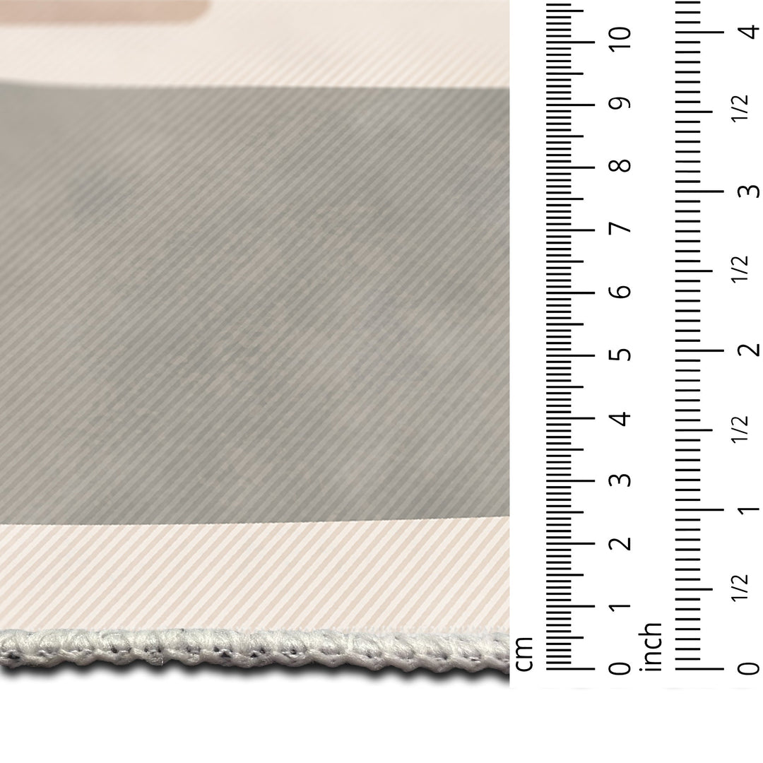 Ivory Modern Style Cotton Machine Washable Area Rug - The Rug Decor