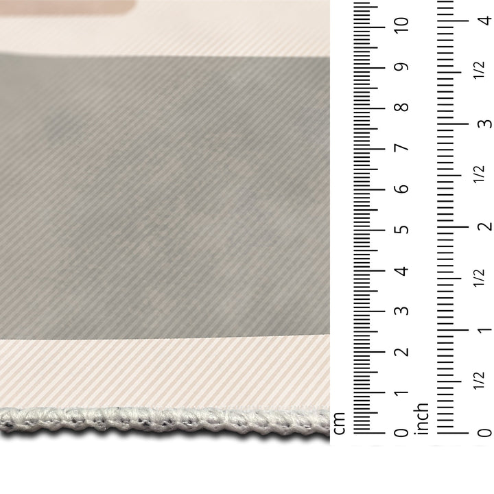 Ivory Modern Style Cotton Machine Washable Area Rug - The Rug Decor