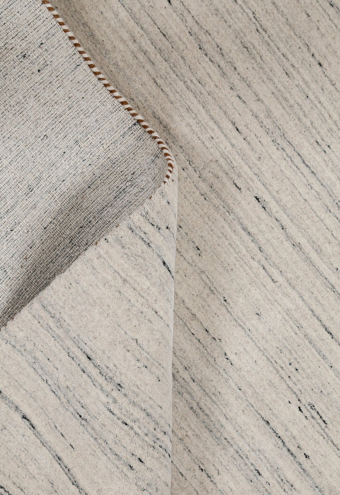 Ivory Modern Style Hand Loomed Wool Area Rug - The Rug Decor