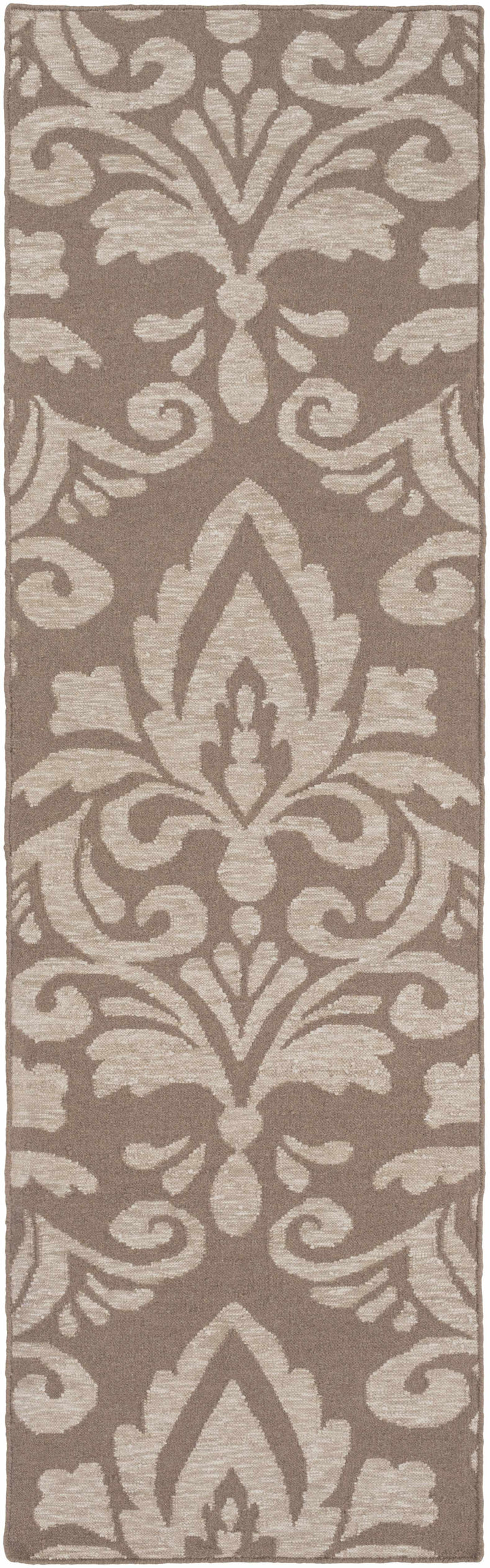 Ivybridge Traditional Taupe And Beige Hand Woven Area Rug