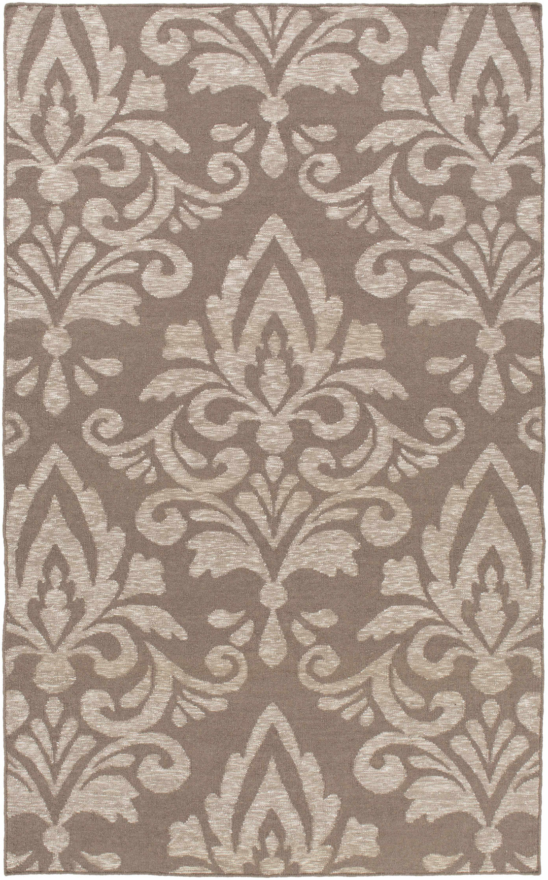 Ivybridge Traditional Taupe And Beige Hand Woven Area Rug