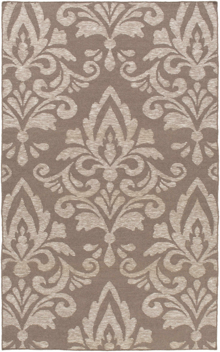 Ivybridge Traditional Taupe And Beige Hand Woven Area Rug