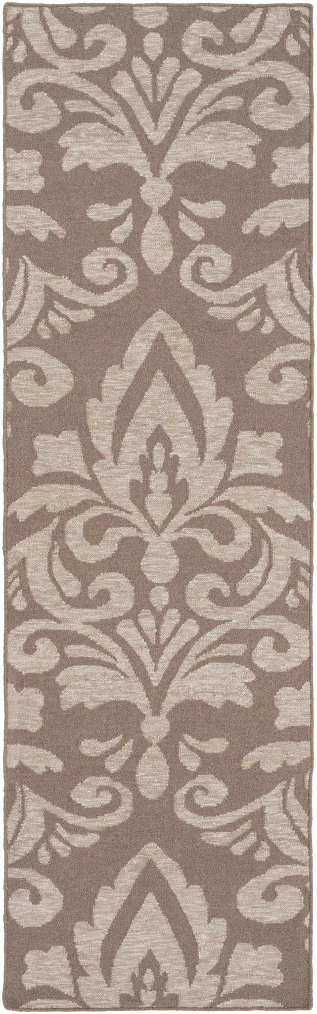 Ivybridge Traditional Taupe And Beige Hand Woven Area Rug - The Rug Decor