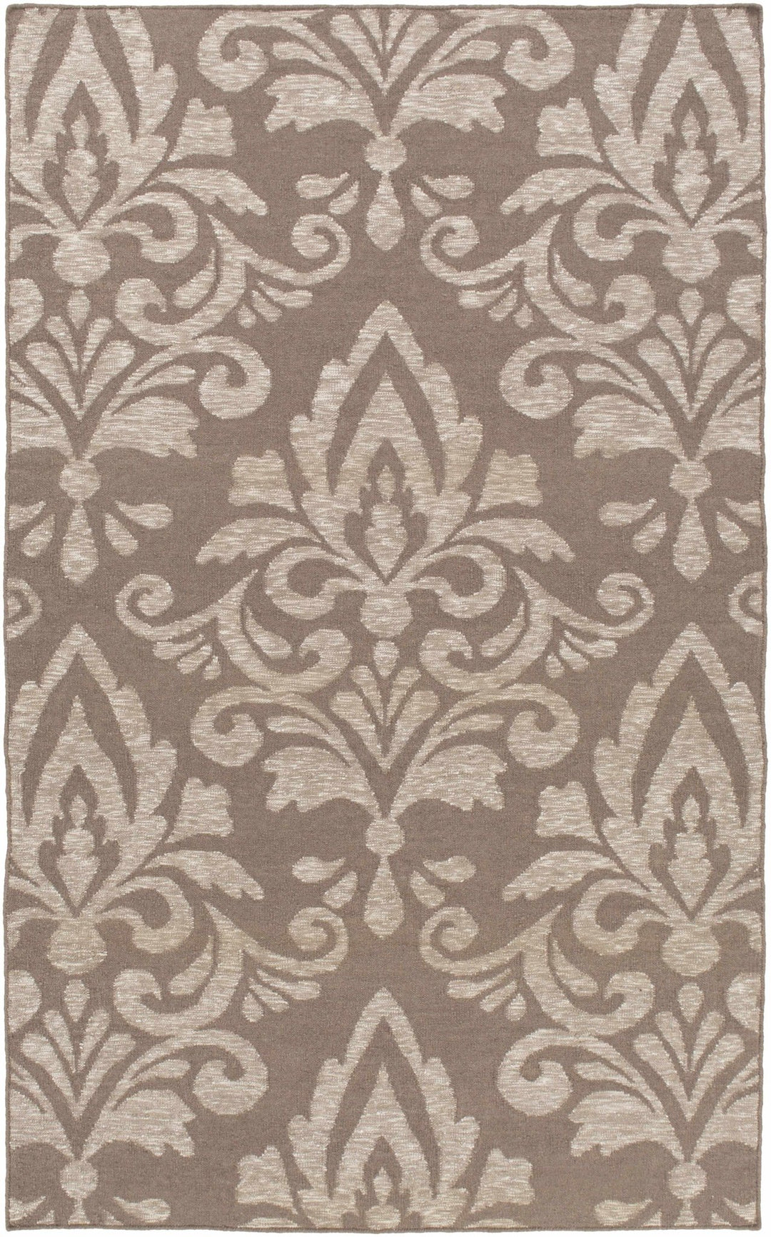 Ivybridge Traditional Taupe And Beige Hand Woven Area Rug - The Rug Decor