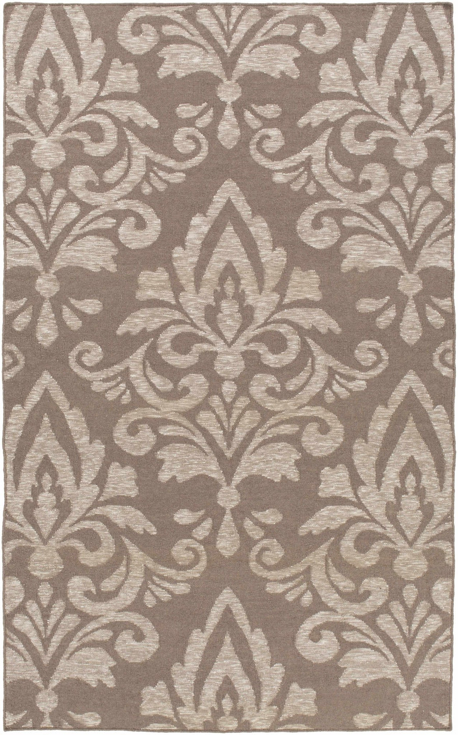 Ivybridge Traditional Taupe And Beige Hand Woven Area Rug - The Rug Decor
