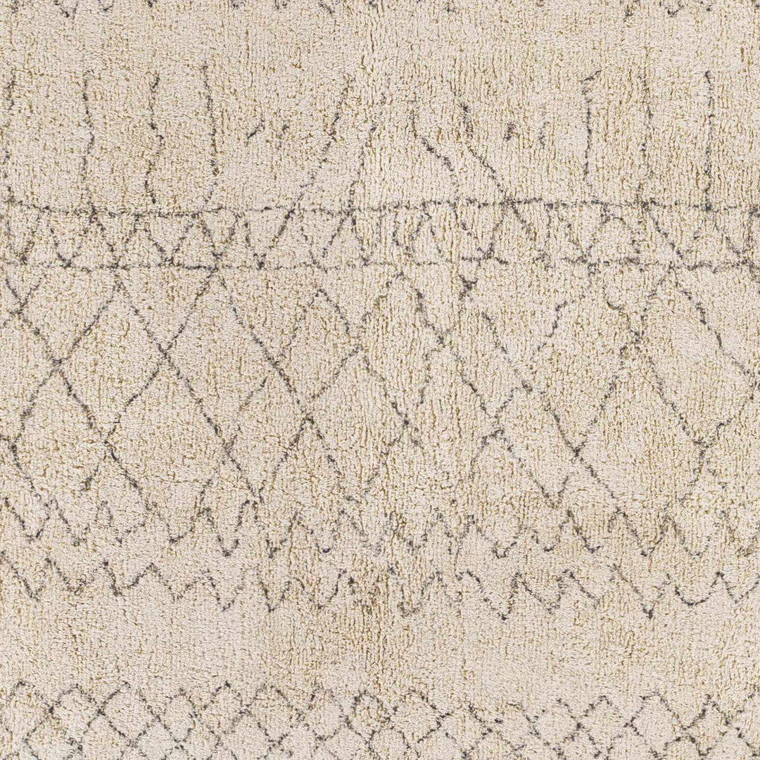 Jacana Ivory Modern Geometrical Design Hand Woven Area Rug - The Rug Decor