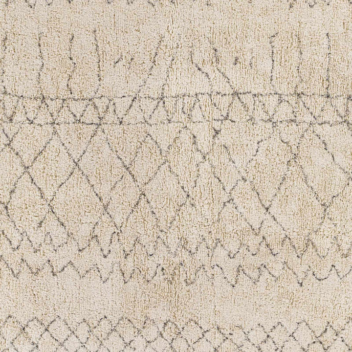 Jacana Ivory Modern Geometrical Design Hand Woven Area Rug - The Rug Decor