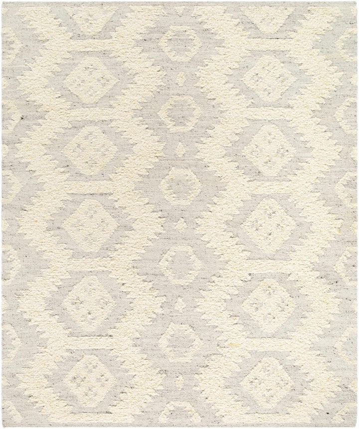 Jagupit Bohemian Transitional Cream Hand Woven Wool Rug - The Rug Decor