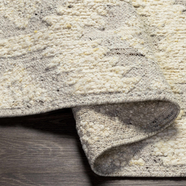 Jagupit Bohemian Transitional Cream Hand Woven Wool Rug - The Rug Decor