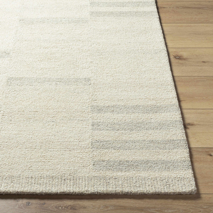 Jaina Modern Style Beige Hand Tufted Wool Area Rug - The Rug Decor