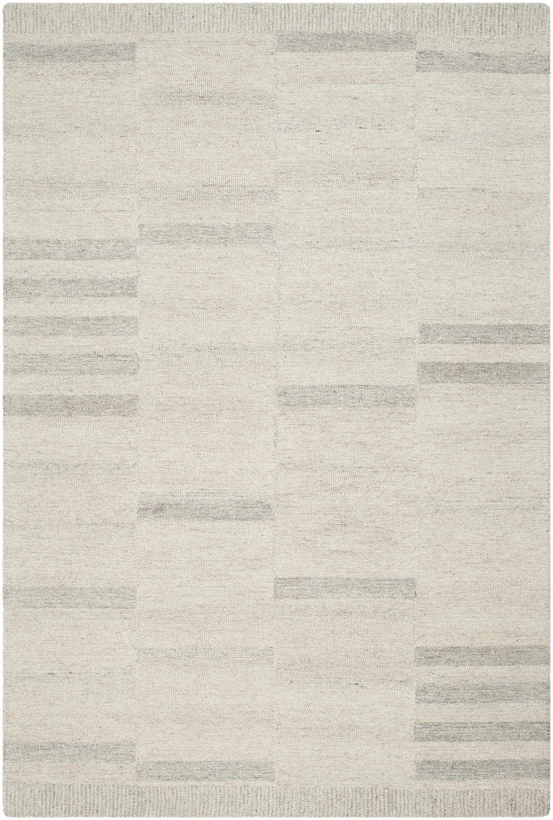 Jaina Modern Style Beige Hand Tufted Wool Area Rug - The Rug Decor