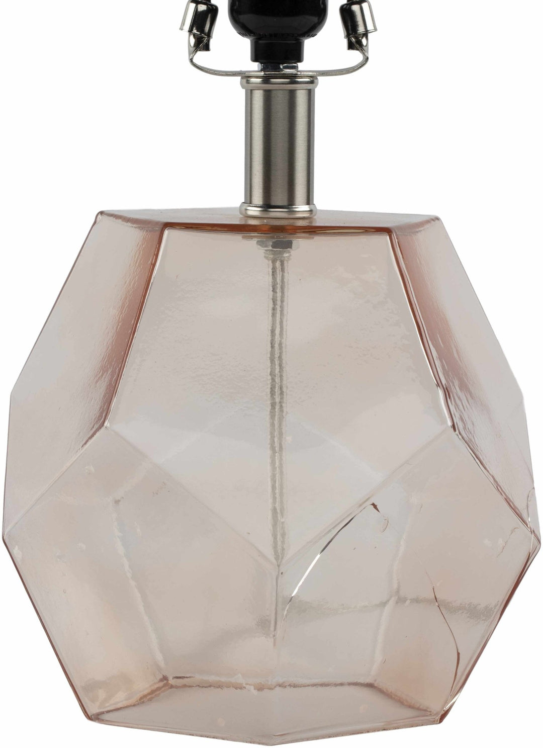 Jantianon Contemporary White Glass Table Lamp - The Rug Decor