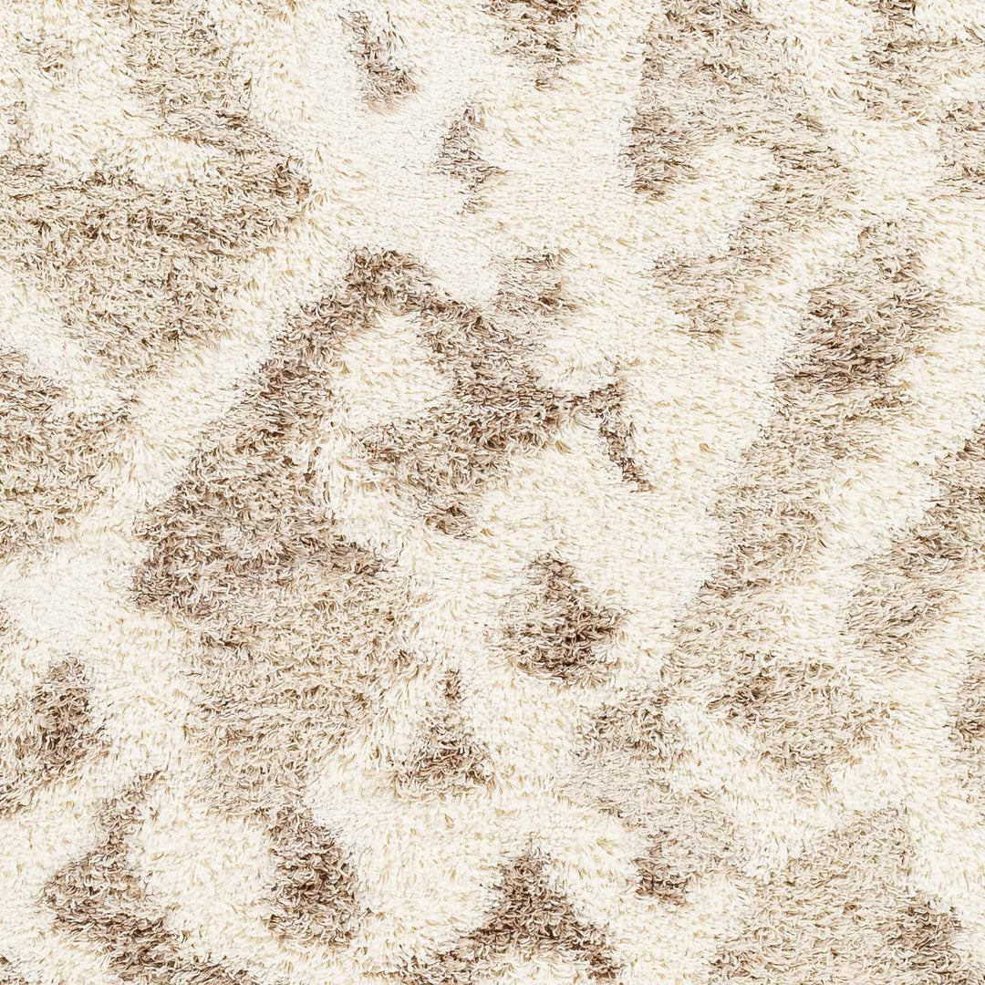 Jase Contemporary Style Beige And Ivory Area Rug - The Rug Decor