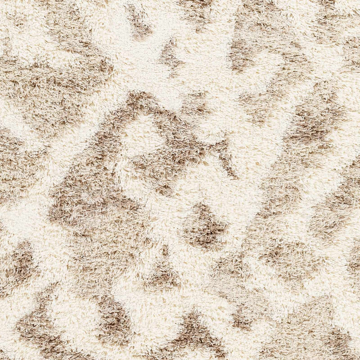 Jase Contemporary Style Beige And Ivory Area Rug - The Rug Decor