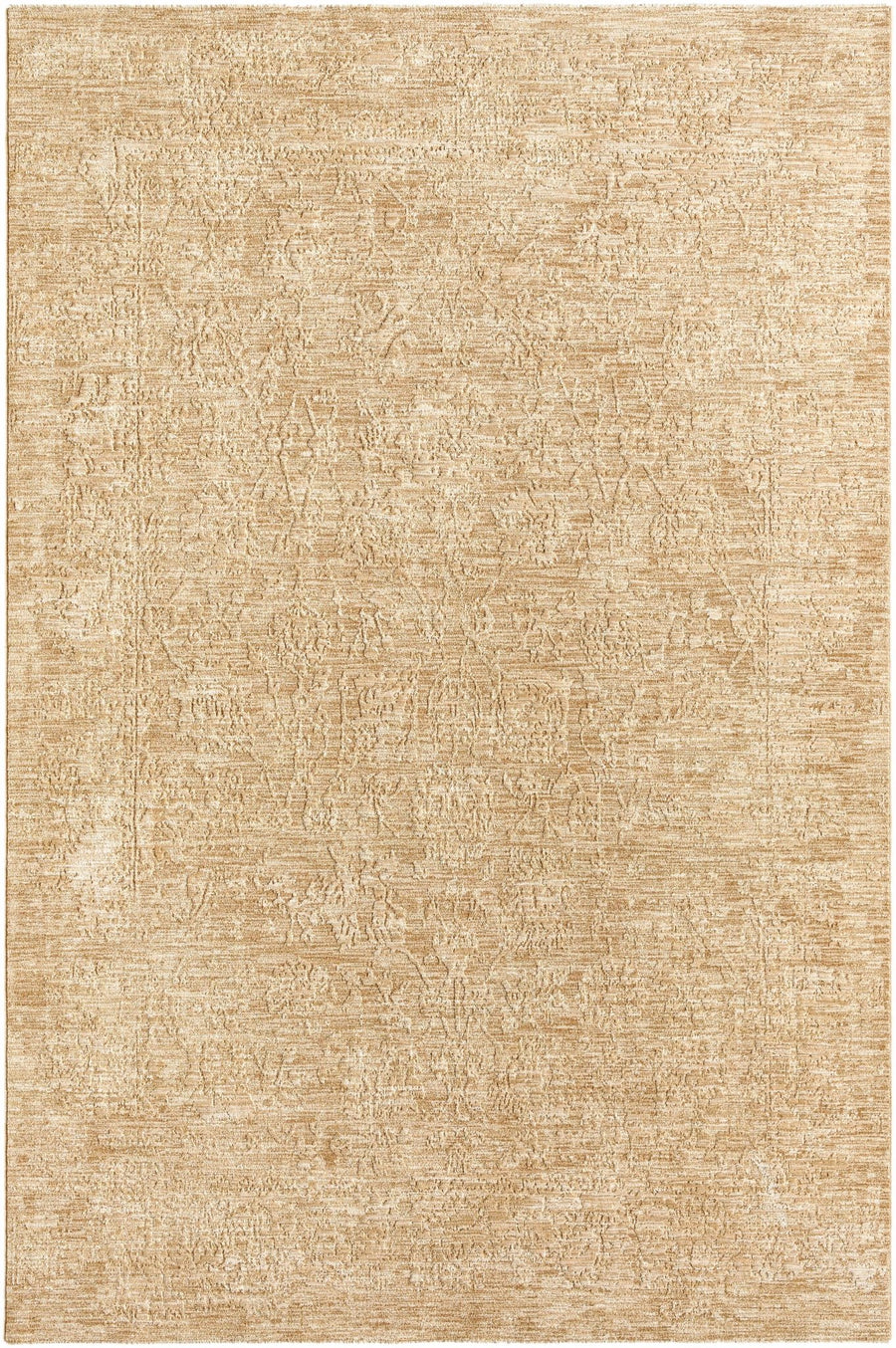 Jenis Beige Traditional Style Machine Woven Rug - The Rug Decor