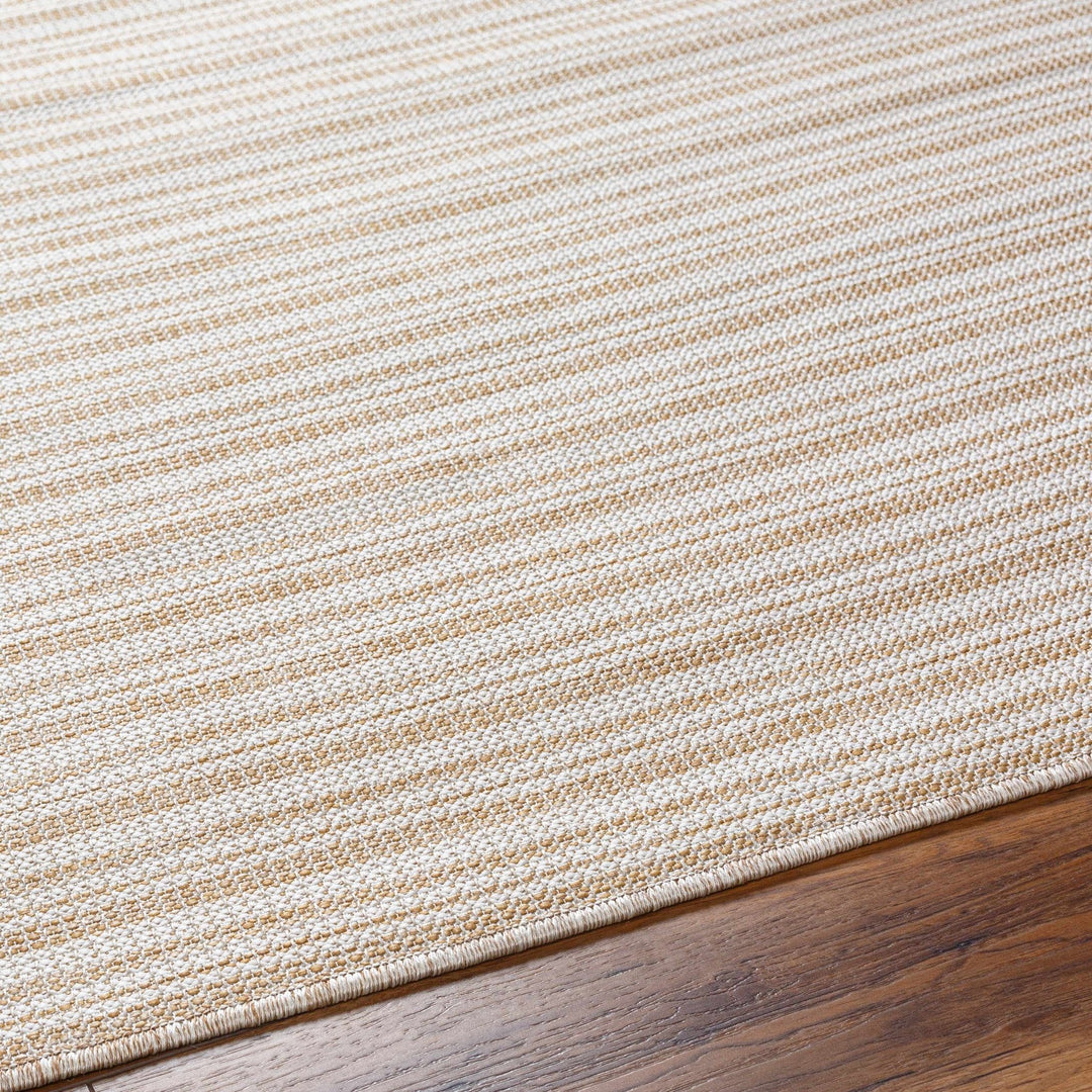 Jimi Greg Contemporary Style Beige And Ivory Rug - The Rug Decor