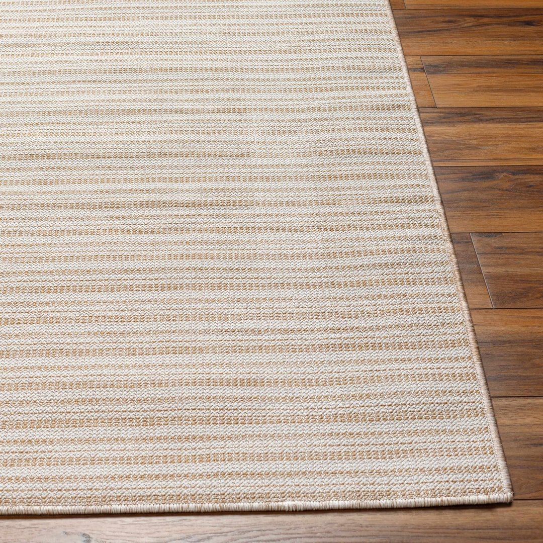 Jimi Greg Contemporary Style Beige And Ivory Rug - The Rug Decor