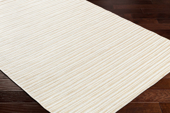 Jimi Greg Contemporary Style Beige And Ivory Rug - The Rug Decor