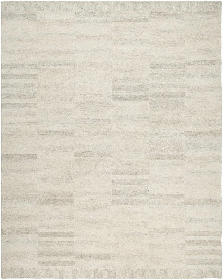 Jaina Modern Style Beige Hand Tufted Wool Area Rug