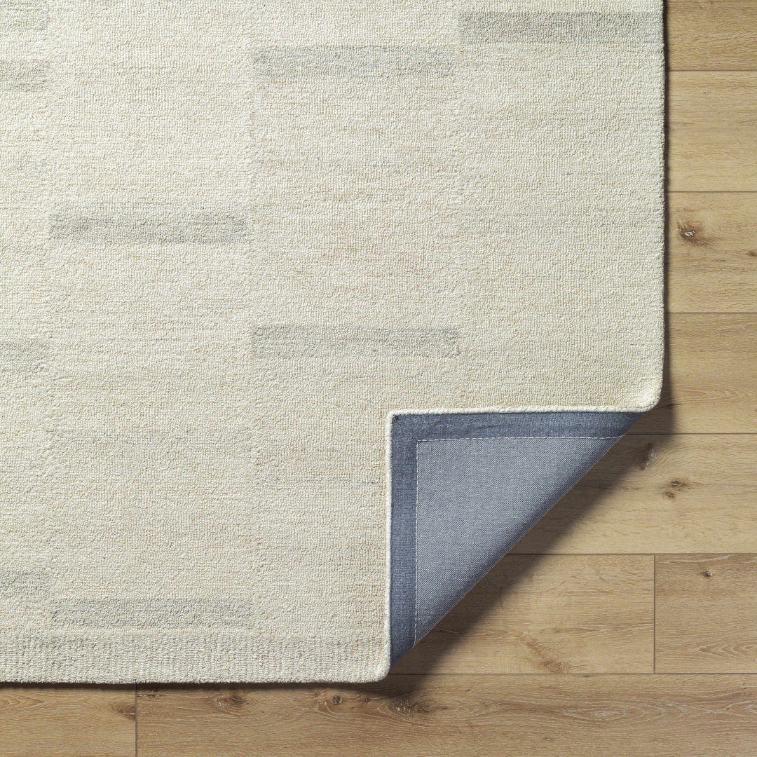 Jaina Modern Style Beige Hand Tufted Wool Area Rug