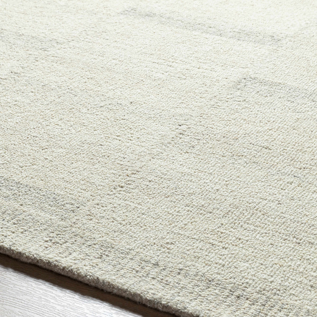 Jaina Modern Style Beige Hand Tufted Wool Area Rug
