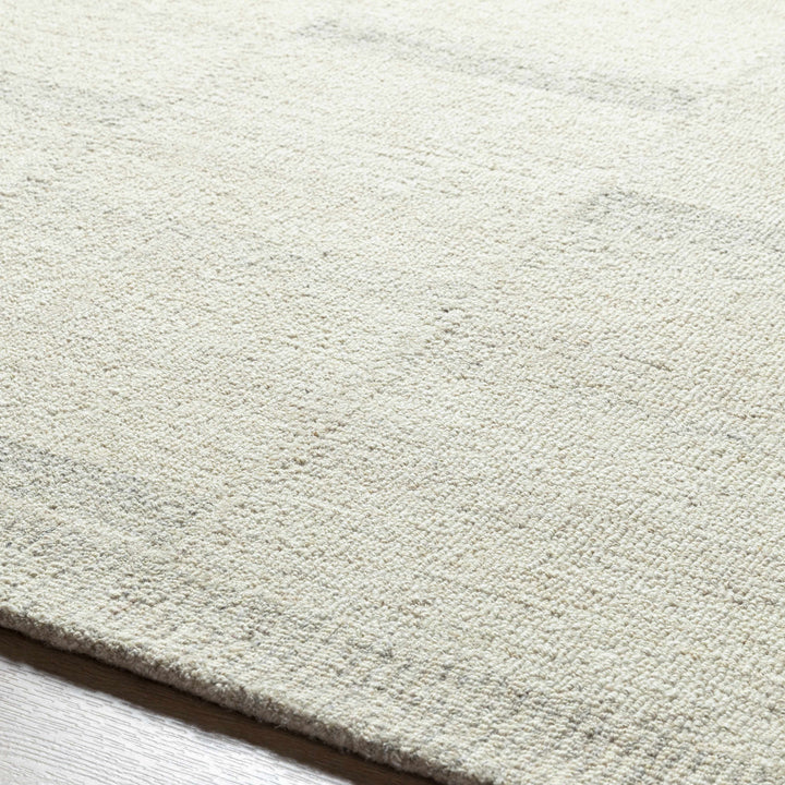 Jaina Modern Style Beige Hand Tufted Wool Area Rug